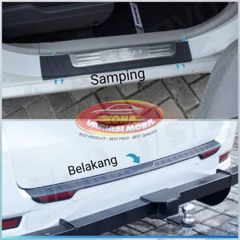 Jual PAKET SILL PLATE SAMPING DAN BELAKANG ALL NEW AVANZA XENIA 2019