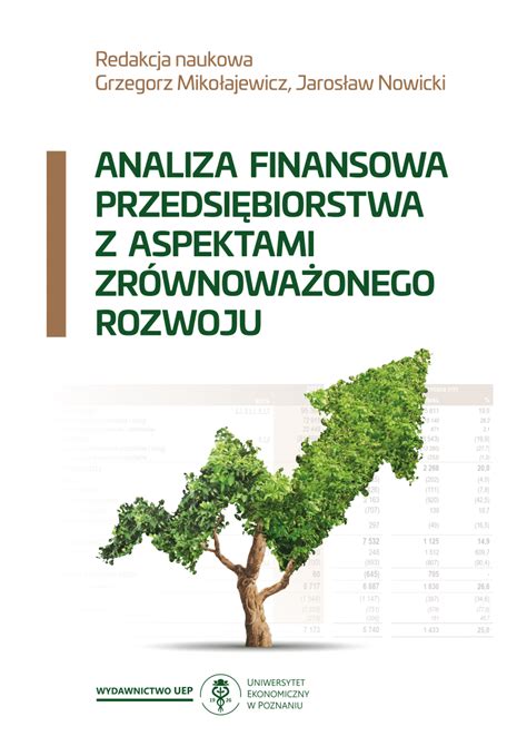 Pdf Analiza Finansowa Przedsi Biorstwa Z Aspektami Zr Wnowa Onego Rozwoju