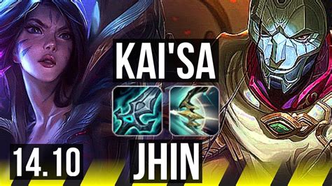 Kai Sa Rell Vs Jhin Pyke Adc Winrate K Comeback Kr