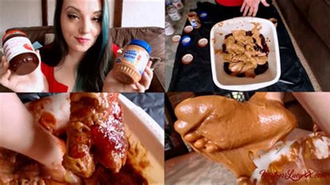 Peanut Butter Jelly Foot Splosh Mistresslucyxx Fetish Femdom Clips4sale