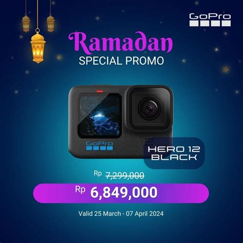 Jual Gopro Hero12 Black Hdr Video 4k120 Resolution Hypersmooth 60