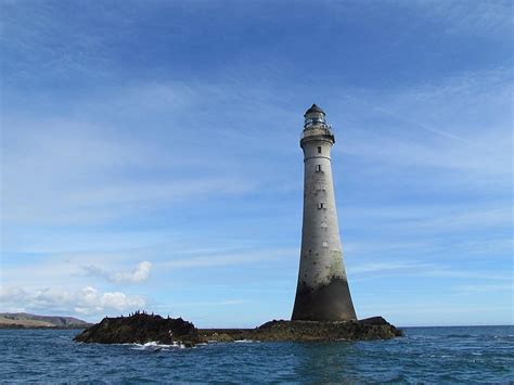 British Territories In Europe Isle Of Man Chicken Rock Lighthouse