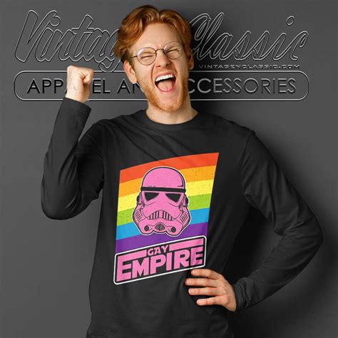 Star Wars Gay Empire Lgbt Pride Flag Shirt Vintagenclassic Tee