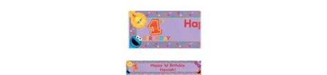 Custom 1st Birthday Banners - Party City