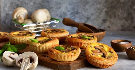 Mini Quiches aux Œufs et Champignons au Thermomix