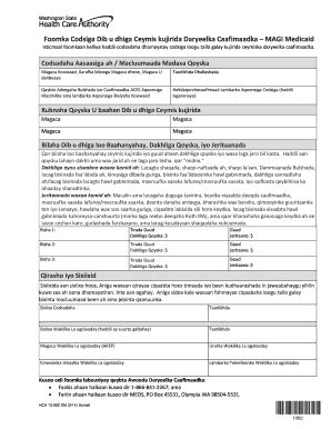 Fillable Online Hca Wa Retroactive Health Care Coverage Request Form