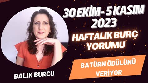 BALIK BURCU 30 Ekim 5 Kasım 2023 burç yorumları Haftalık burç yorumları