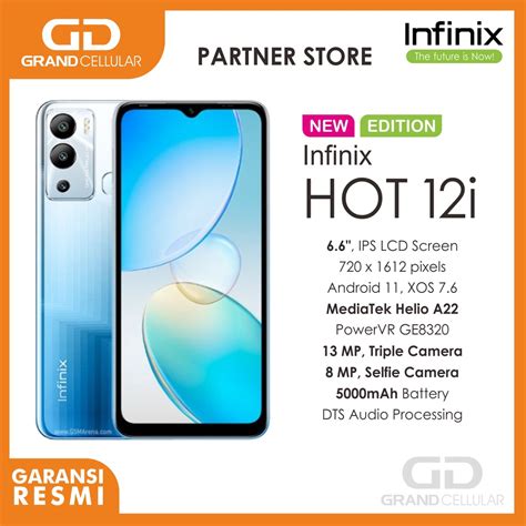 Jual Infinix Hot I Gb Ram Gb Rom Garansi Resmi Shopee Indonesia