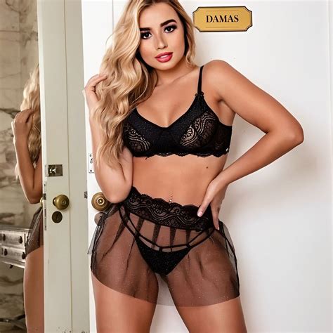 Conjunto Lingerie Sexy Dia Dos Namorados Lingerie Feminina Universo Nunca Usado Enjoei