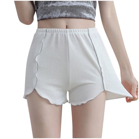 WANYNG Fashion Women Slim Pants Casual Solid Stretchy Underwear Shorts