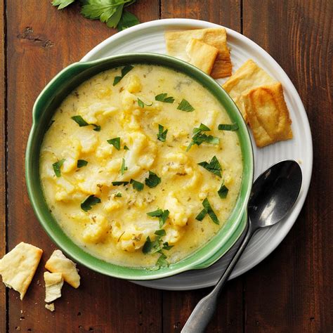 Cauliflower Cheddar Soup Recipe How To Make It