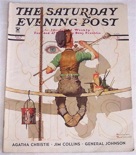 Sept Saturday Evening Post Norman Rockwell Cover Norman