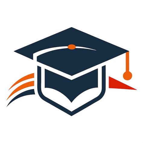 Graduate Logo Design Vector Art And Illustration Premium Ai Generated
