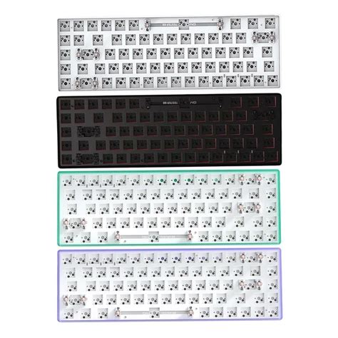 Mechanical Keyboard Diy Kit Hot Swappable Programmable Macros For Computer Picclick Uk