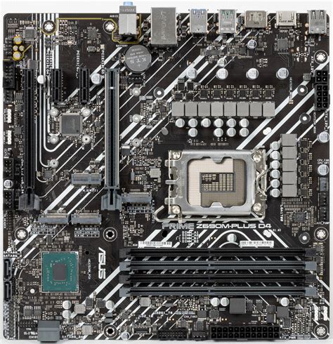 Обзор материнской платы Asus Prime Z690M-Plus D4 на чипсете Intel Z690