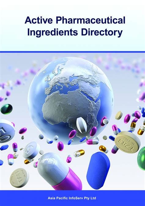 Active Pharmaceutical Ingredients Directory – API Publishing