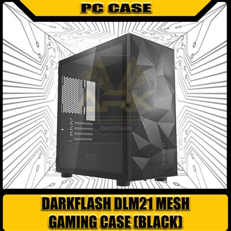 Darkflash Dlm Mesh Black Gaming Case Lazada Ph