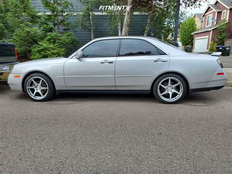 2003 Infiniti M45 Base With 18x85 Anovia Titan And Bridgestone 245x40