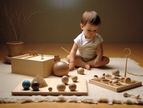 Les Jeux Montessori Stimulent L Veil Sensoriel Des Enfants