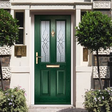 External Virtuoso Clifton Massimo Composite Door Shown In Green