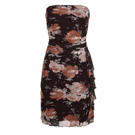 Athvotar Athvotar Sexy Rose Print Dress New Spring Summer Hot Girl Wind Exposed Back