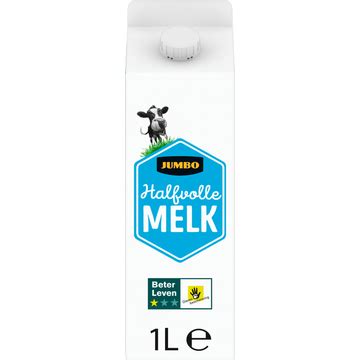 Jumbo Halfvolle Melk Beter Leven L Bestellen Zuivel Eieren Boter