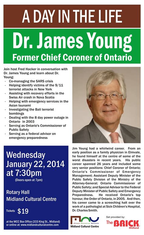 A Day in the Life with Dr. James Young, former Chief Coroner of Ontario