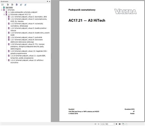 Valtra A Hitech Electrical Diagram Autocontrol System Ac Pl Pdf