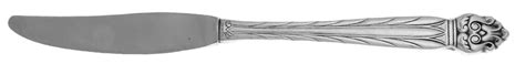 Intermezzo Sterling Modern Hollow Grille Knife By National