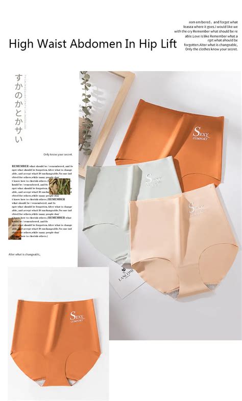 Culotte Slip Sous V Tements Sexy En Dentelle Pour Femmes Lingerie En Soie Glac E Levage Des