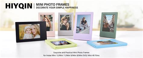 Hiyqin Pack Mini Frames For Instax Photos X Photo Frames