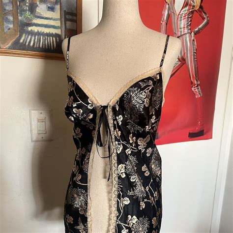 Victorias Secret Silk Babydoll Style Lingerie Depop