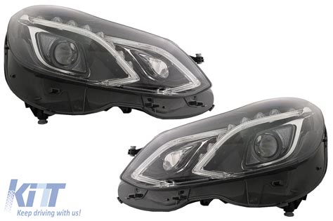 LED Xenon Headlights Suitable For Mercedes E Class W212 Facelift 2013