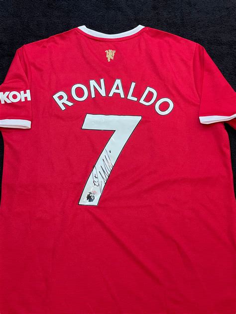 Cristiano Ronaldo Signed Juventus FC Soccer Jersey With COA Etsy