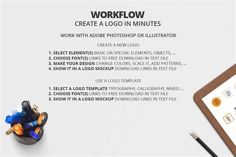 Logo Design Kit All in One Logo Creation Kit for Illustrator ...