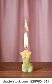 Candle Figure Nude Woman Flame Stock Photo 2289854317 Shutterstock
