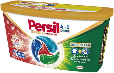 Persil EXPERT STAIN REMOVAL 4in1 DISCS kapsule za mašinsko pranje belog