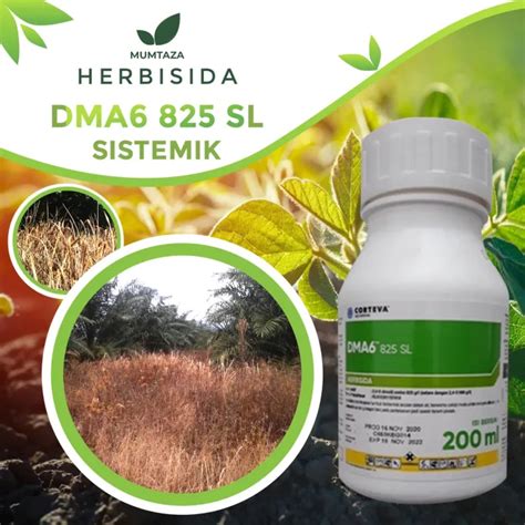 Herbisida Corteva Dma Sl Ml Pembasmi Rumput Daun Lebar Secara