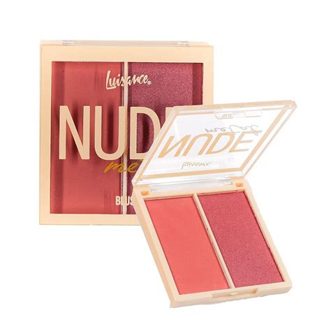 Blush Luisance Nude Metal Cor C G Ref L Teruya Cosm Ticos E Perfumaria
