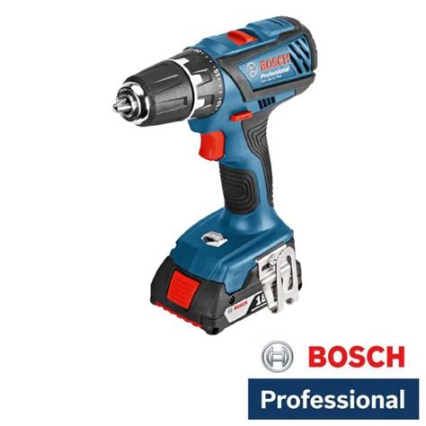 BOSCH Aku bušilica odvrtač GSR 18 2 LI Plus 2 x 4 Ah Valmax rs