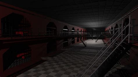 Prison Interior Model - TurboSquid 2157310