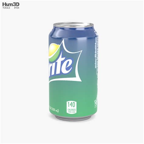 Sprite Can 12 Fl 3d Model Download Bottles Cans On