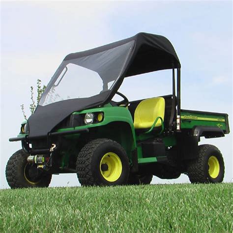 John Deere Gator HPX XUV Vinyl Windshield Soft Roof Combo GCL UTV 4