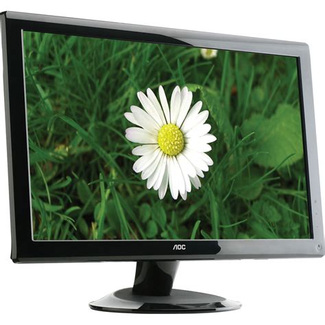 AOC 2236VWA 22 LCD Monitor Piano Black 2236VWA B H Photo Video