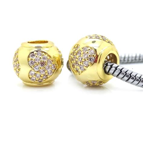 2 peças 10mm 12mm ouro coração amor micro pave zircônia cúbica