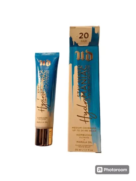 Urban Decay Stay Naked Hydromaniac Tinted Glow Hydrator Fair Ml Picclick Uk