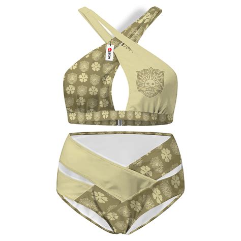 Golden Dawn Crisscross Bikini Gearotaku