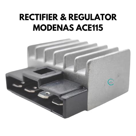 RECTIFIER REGULATOR MODENAS ACE 115 ACE115 Shopee Malaysia