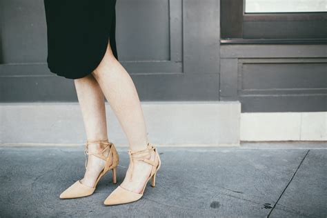 BLACK DRESSES NUDE SHOES Dani Marie Blog