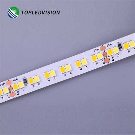 Super Bright CCT Adjustable White Light SMD2835 240LEDs M LED Flexible